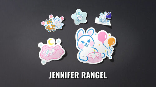 Jennifer Rangel's cute bunny icons