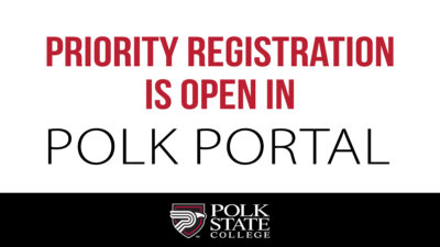 Priority Registration is open in Polk Portal